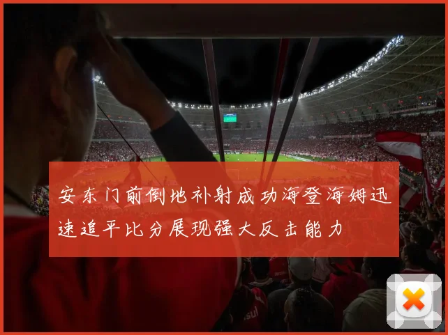 安东门前倒地补射成功海登海姆迅速追平比分展现强大反击能力
